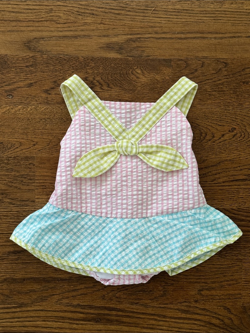 Lullaby Set Gingham Sailor Style Beach Bounce New With Tag Swim Suit